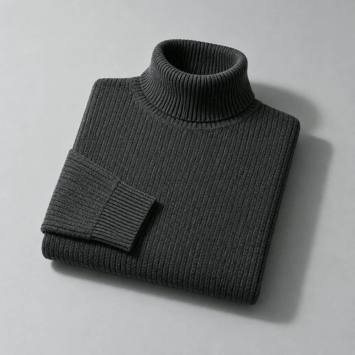 Ribbed Turtleneck