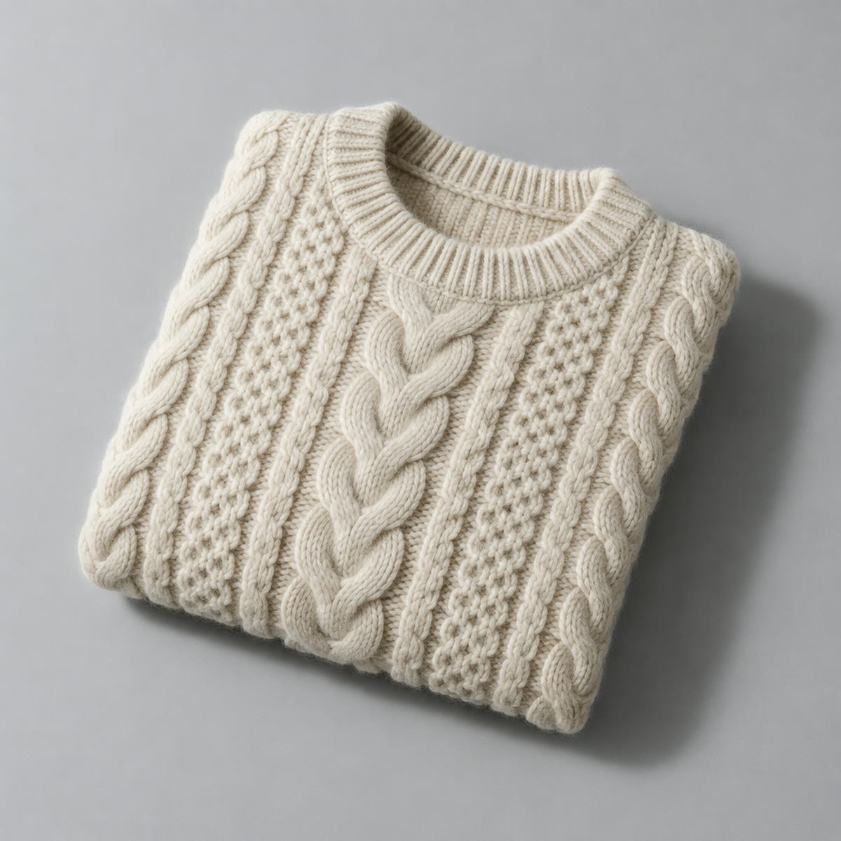 Cable-Knit Sweater